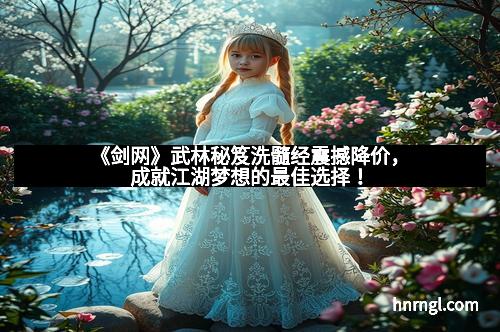 《剑网》武林秘笈洗髓经震撼降价，成就江湖梦想的最佳选择！